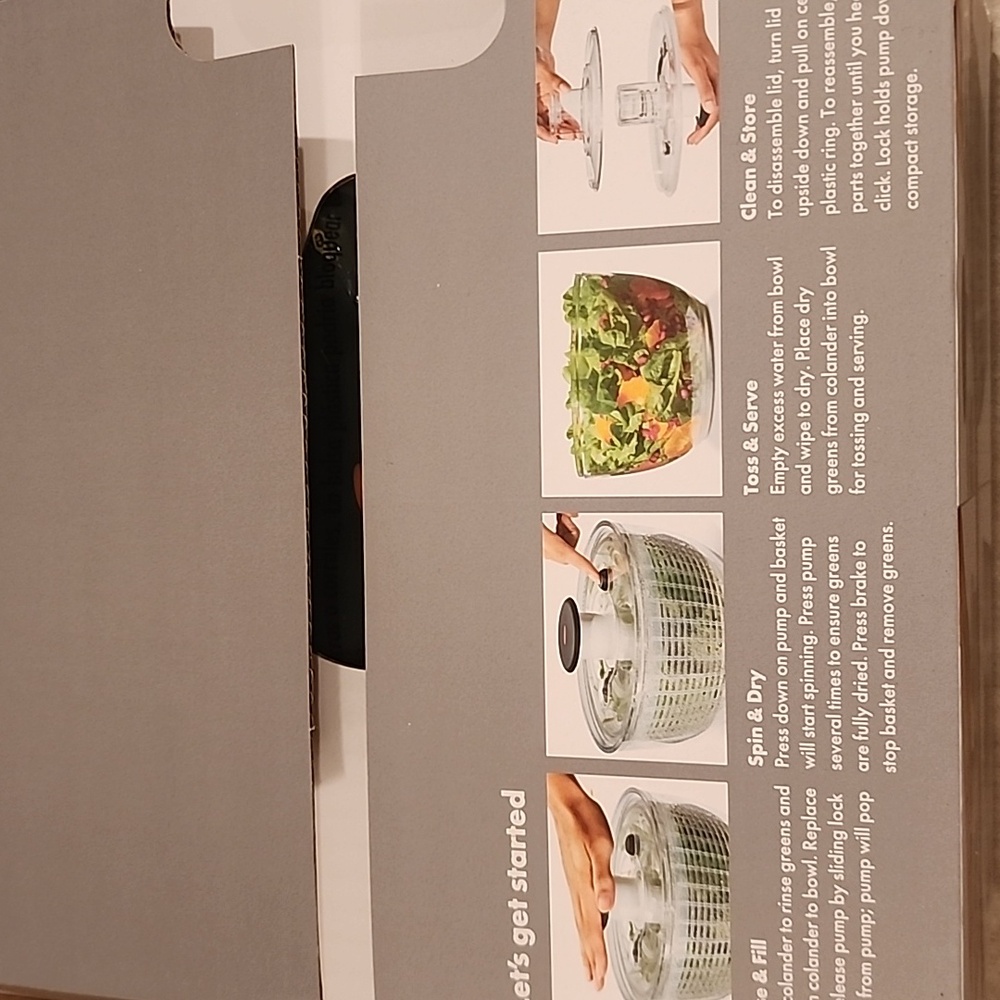 OXO Salad and Herb Spinner - Picture 4 of 5